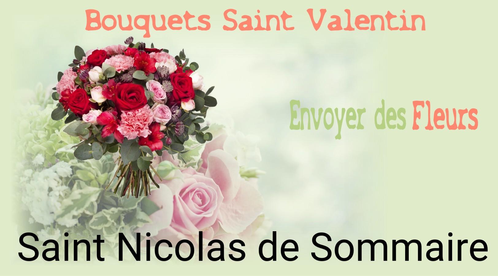Roses de Saint-Valentin livrées à Saint-Nicolas-de-Sommaire